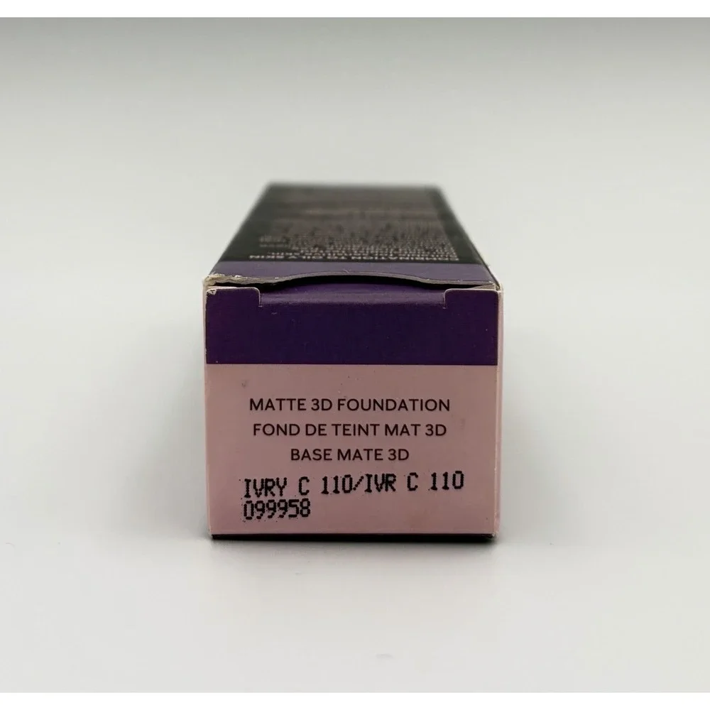 Mary Kay TimeWise Matte 3D Foundation Ivory C 110 Combo to Oily Skin 1oz NIB